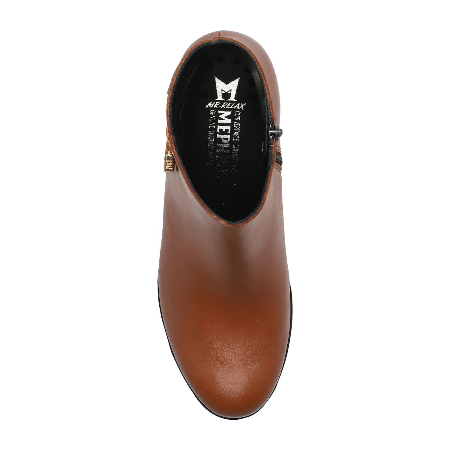 bottines femme modèle Zina brun chili - Mephisto